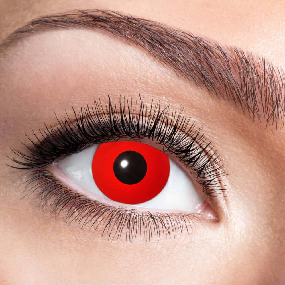 Eyecatcher Contact Lenses Red Devil
