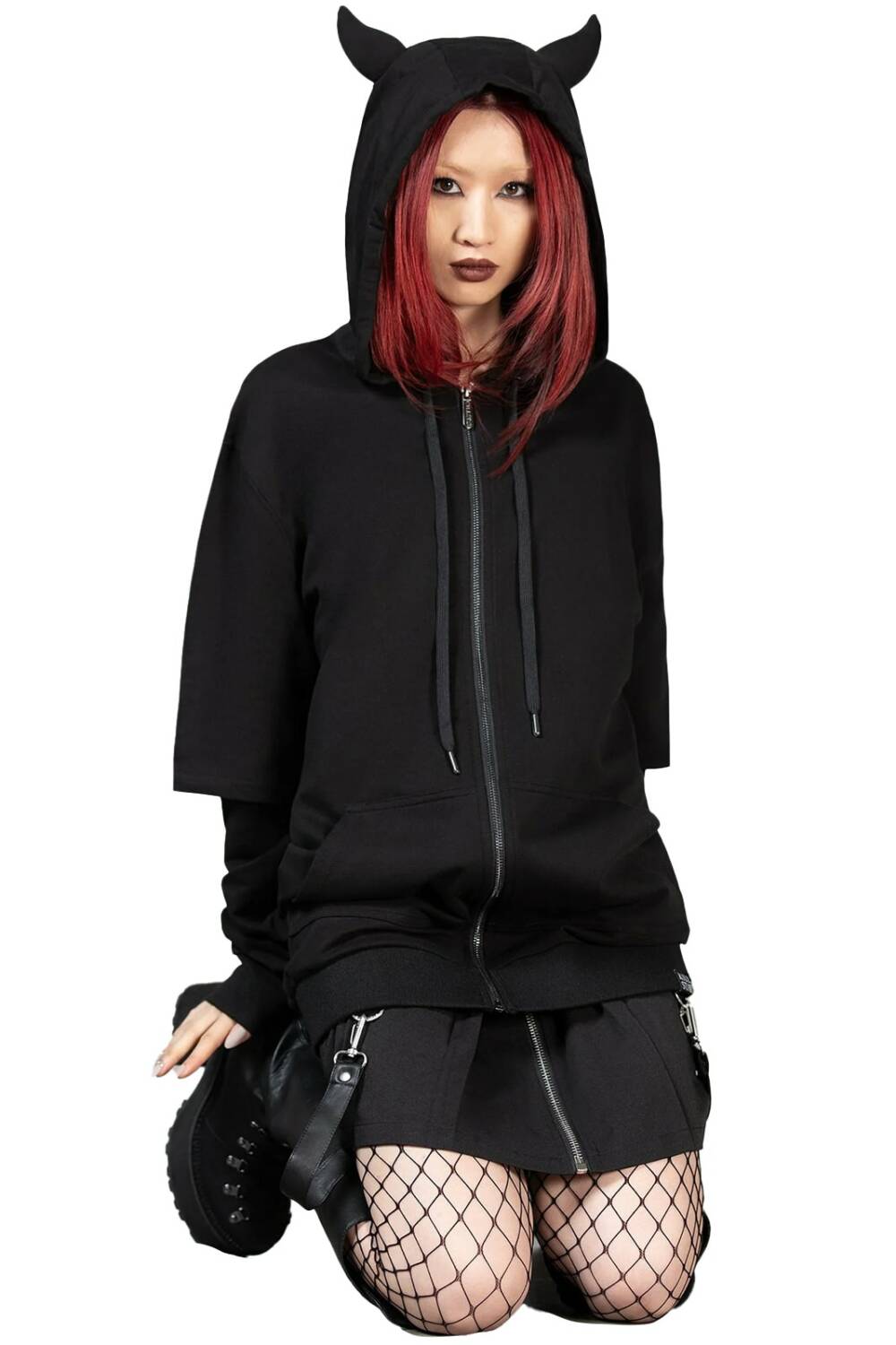 Killstar zip hoodie Watch The Skies