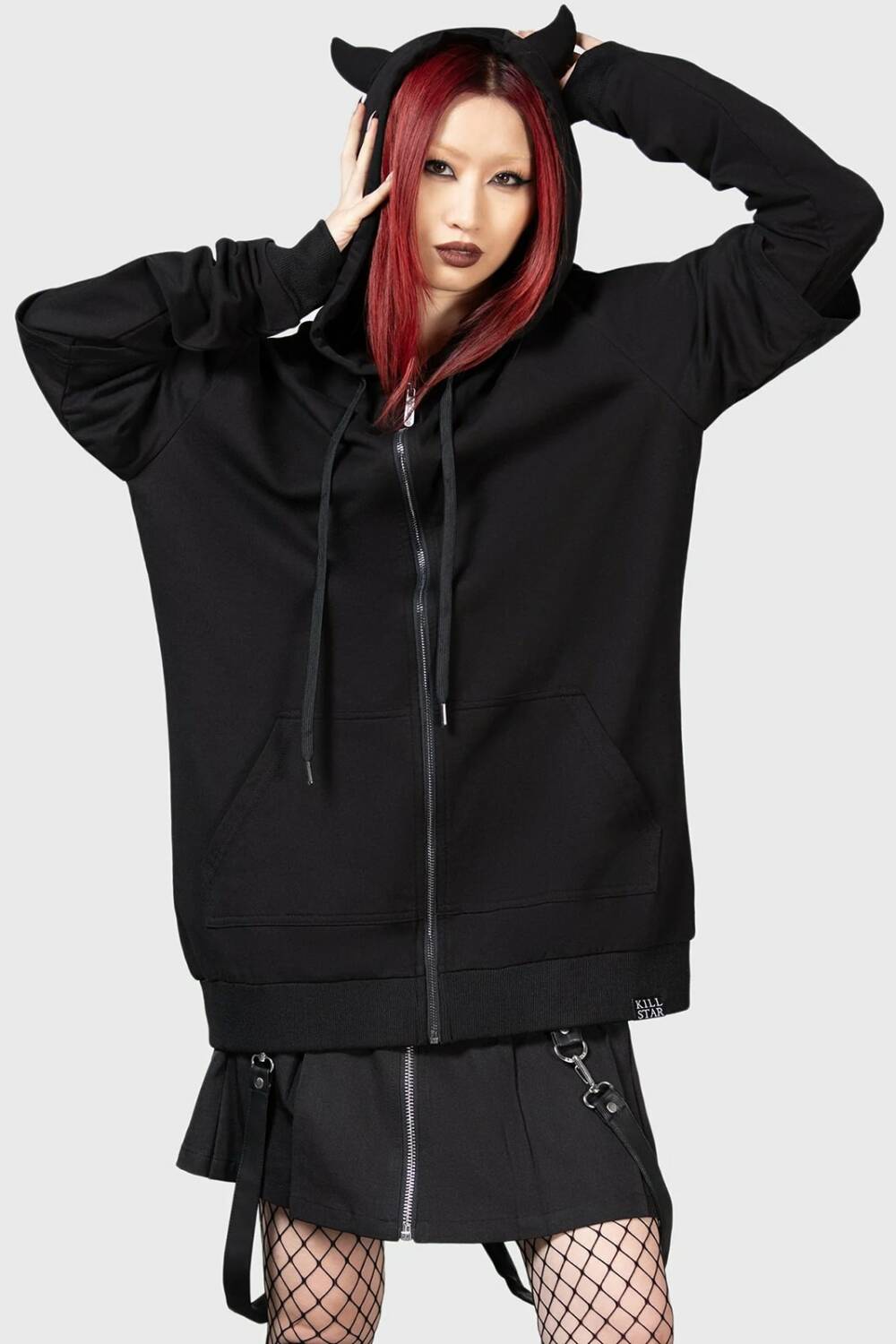 Killstar zip hoodie Watch The Skies - Image 3