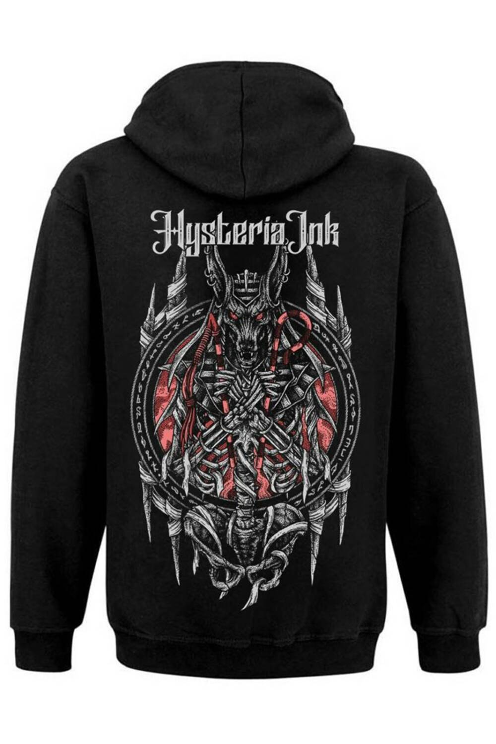 Hysteria Ink Zip-Hoody Anubis