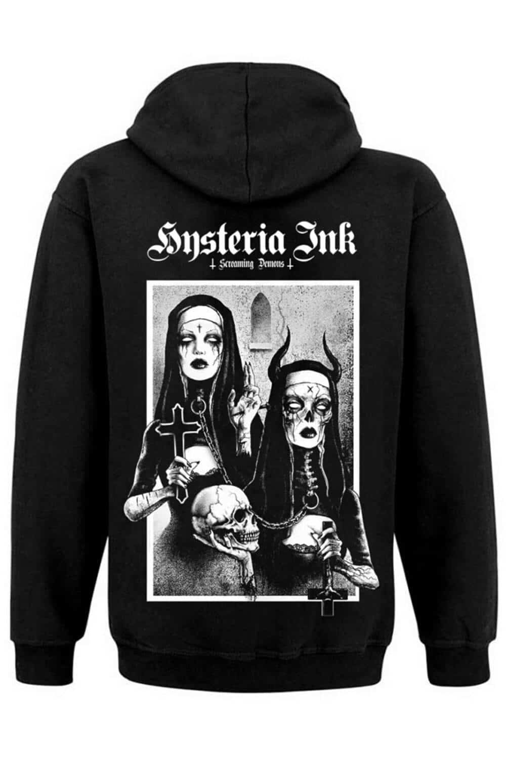 Hysteria Ink Zip-Hoody Screaming Demons Eva My Religion