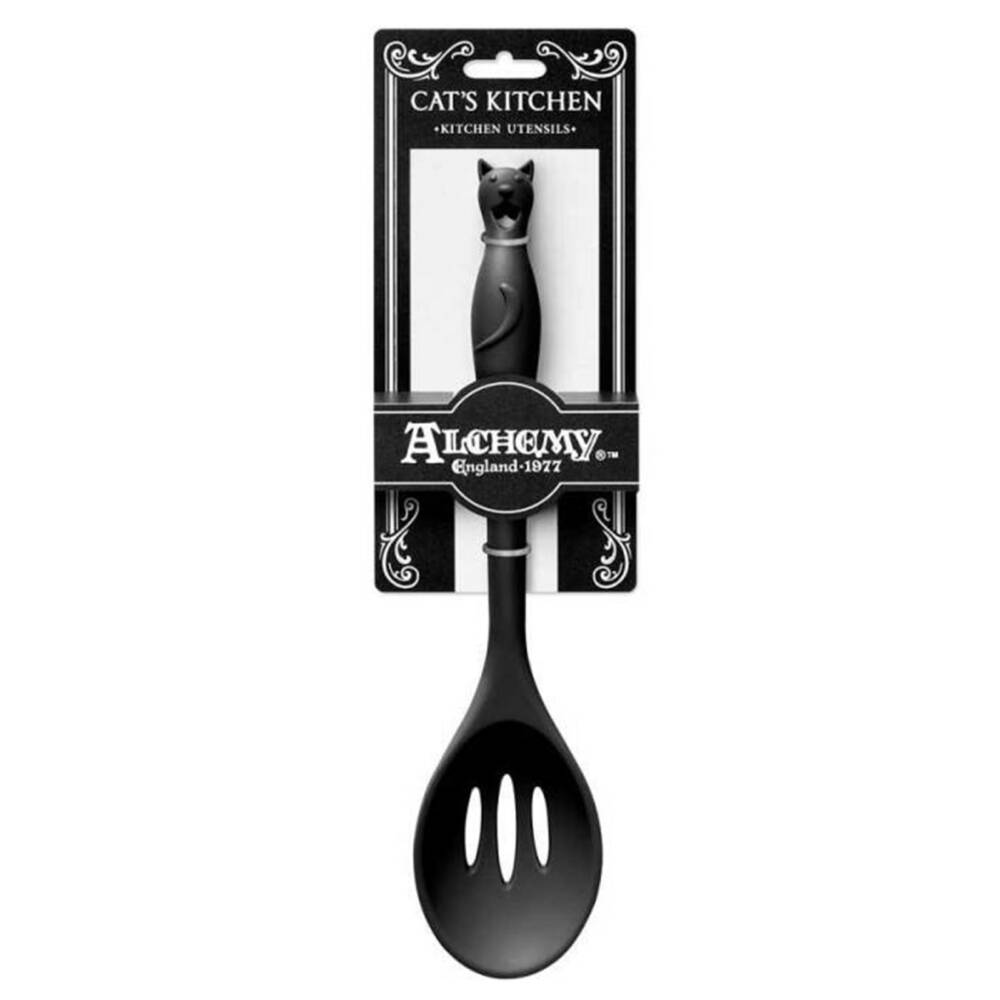 Alchemy slotted spoon Cats Kitchen