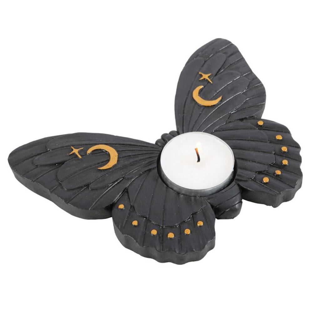 Spirit of Equinox holder for tea lights Black Moth