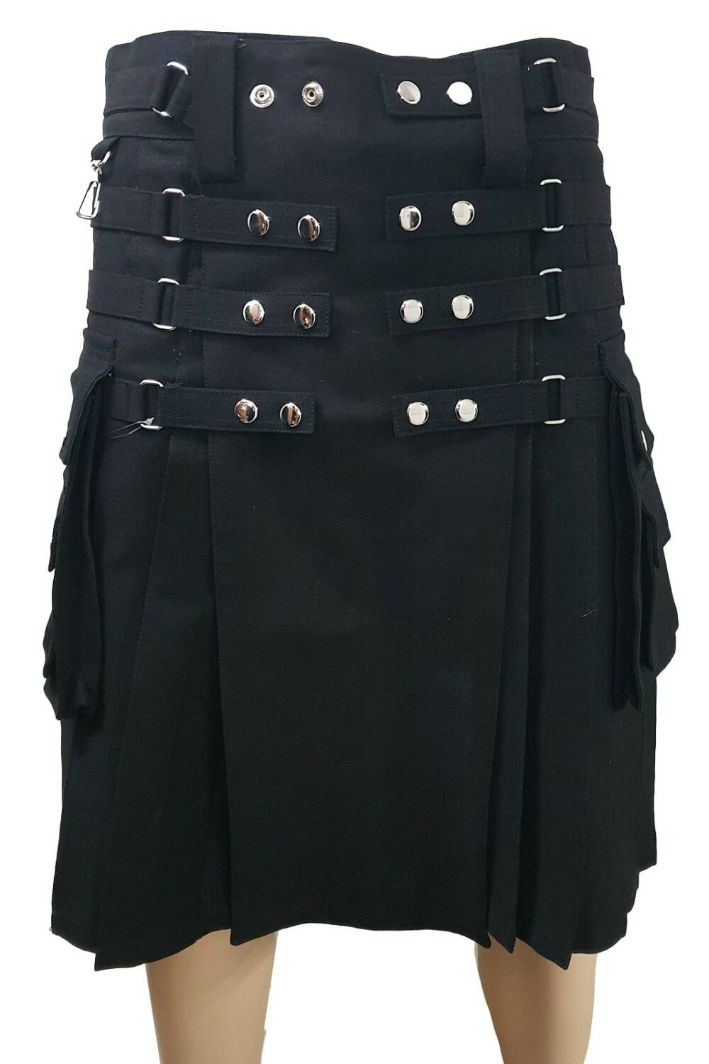 Hysteria Ink Kilt Coffin Black