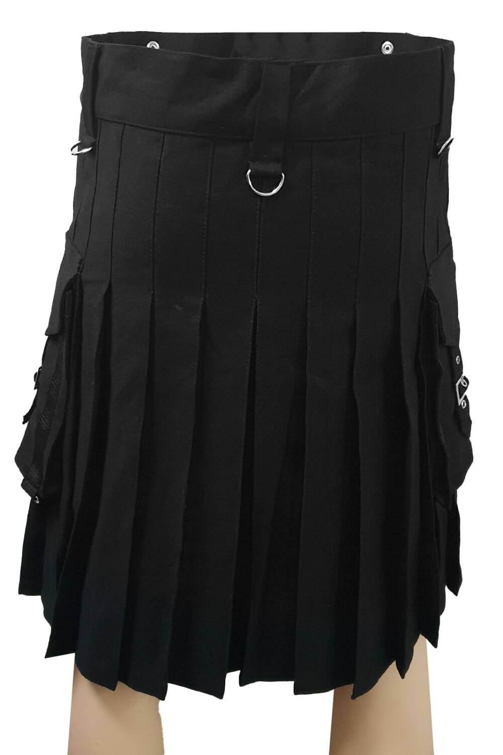 Hysteria Ink Kilt Black Denim - Image 2