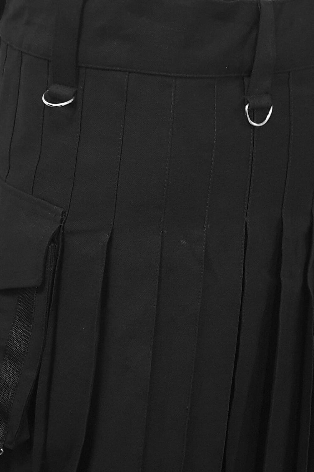 Hysteria Ink Kilt Black Denim - Image 4