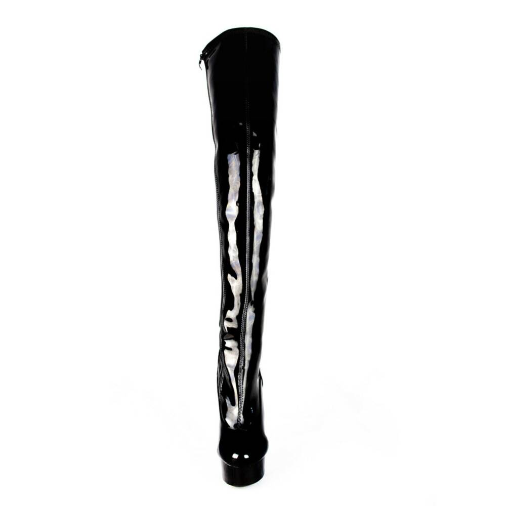 Erogance overknee boots stretch lacquer Iskierka - Image 2
