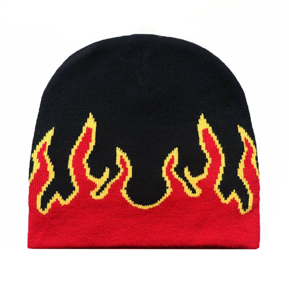 Moonattic knitted hat Red Fire