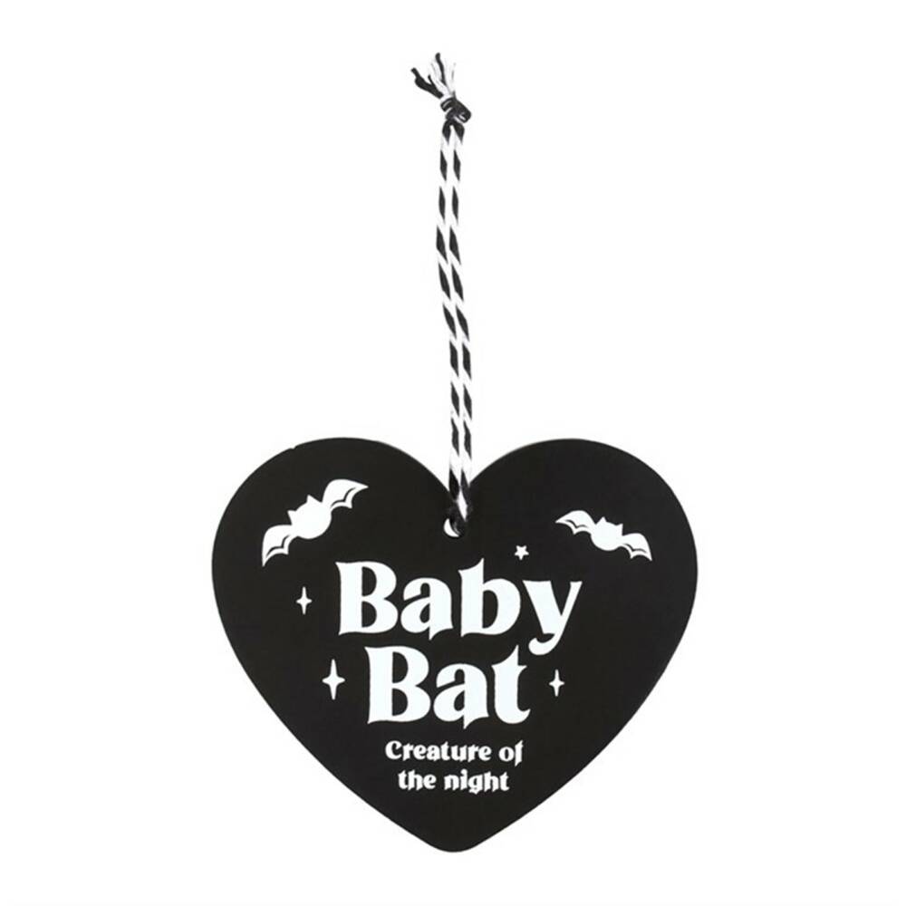 Spirit of Equinox decorative heart pendant Baby Bat