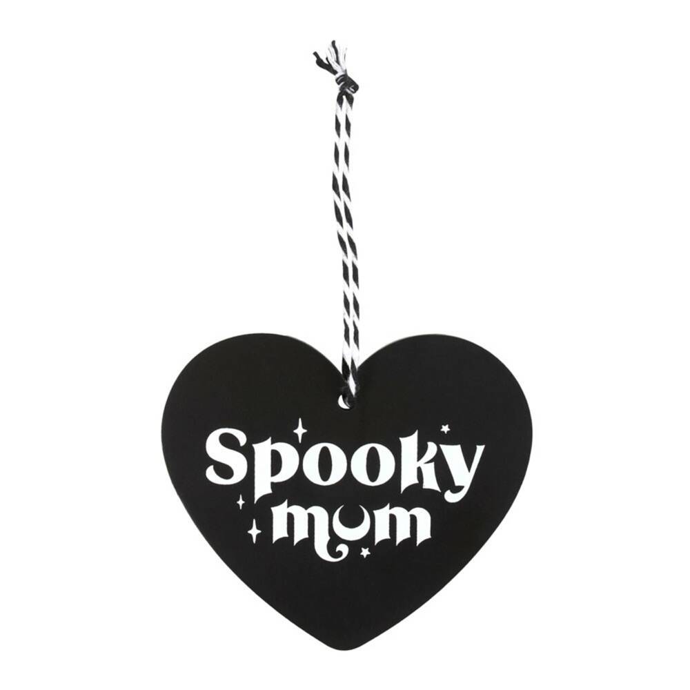 Spirit of Equinox decorative heart pendant Spooky Mum