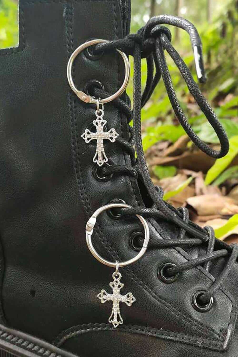 Mad Moonshine shoe tag Gothic Cross III - Image 2