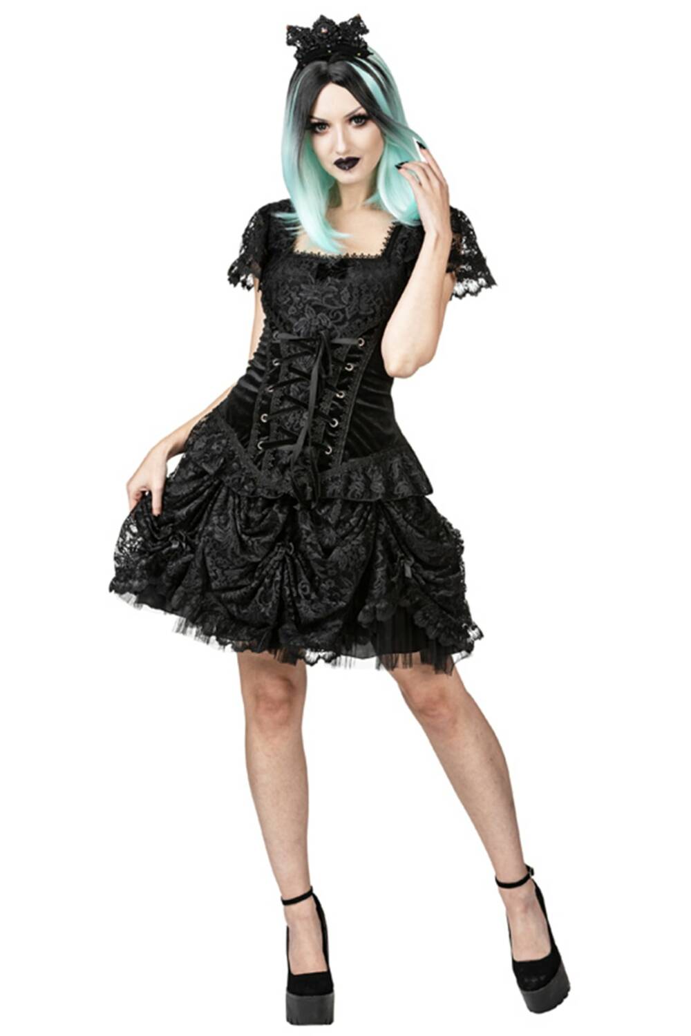 Sinister mini skirt Lovis - Image 3