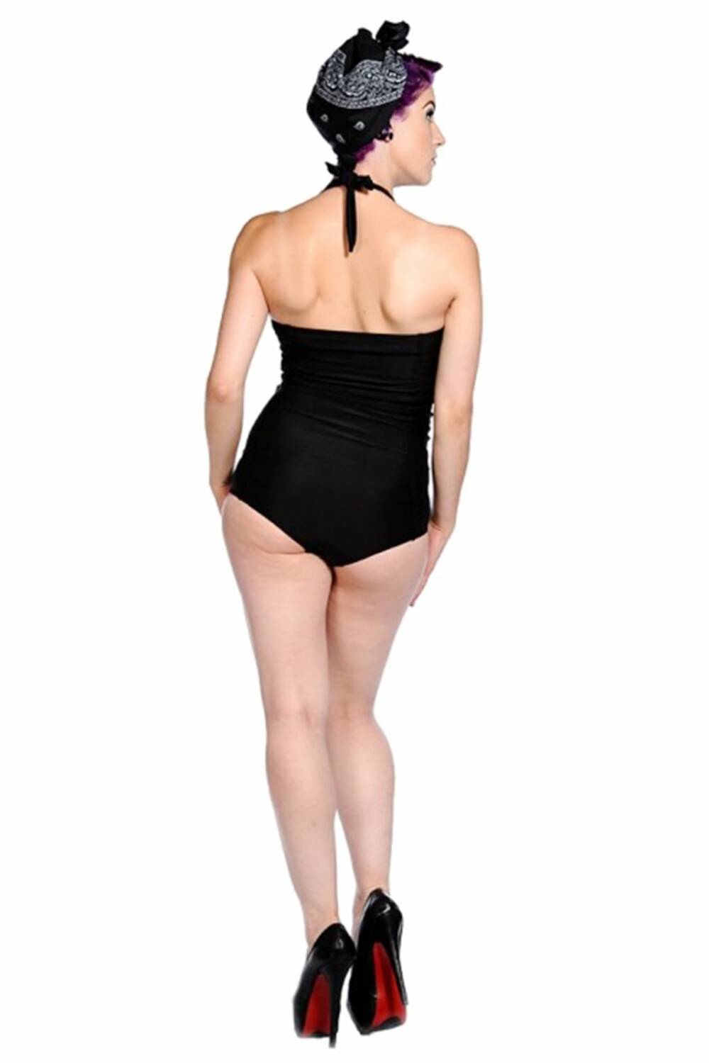 Banned swimsuit Skull Rosewire - Image 2