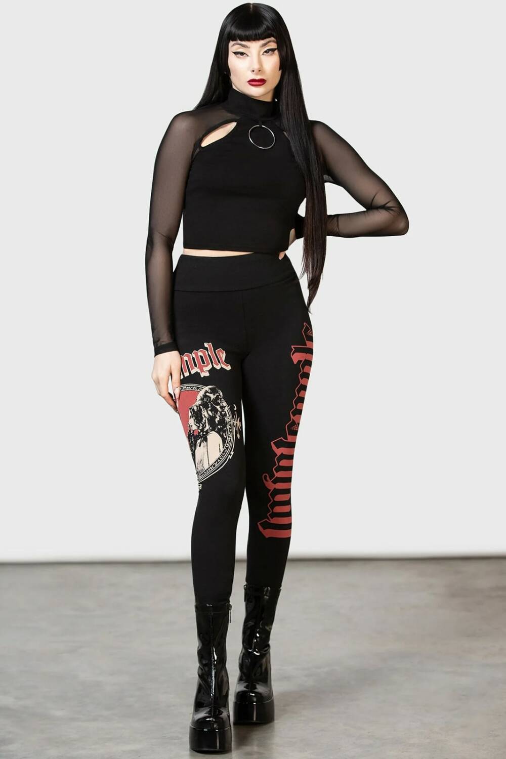 Killstar Twin Temple Legging Wickedest - Image 2