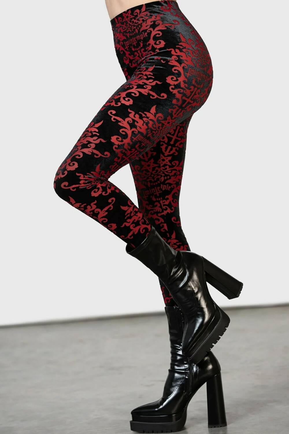 Killstar Twin Temple Legging Styx - Image 3