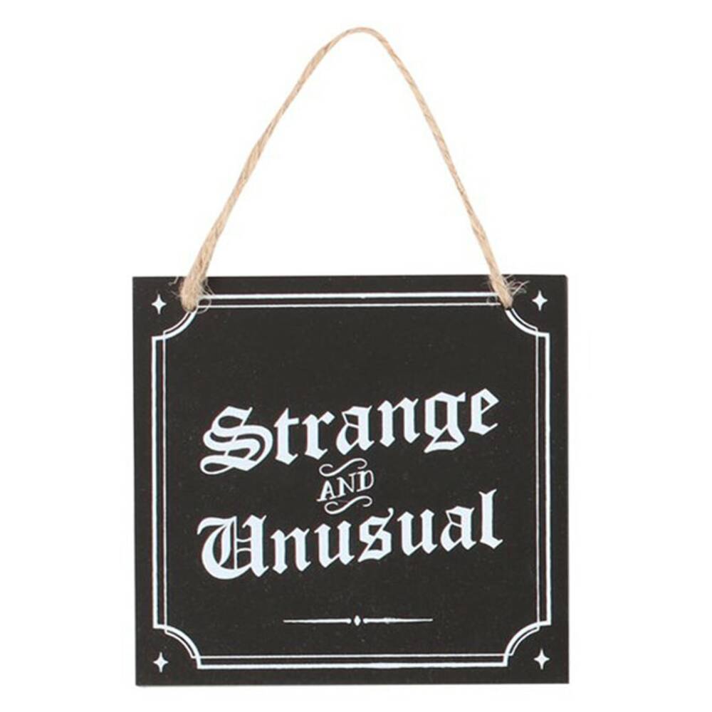 Spirit of Equinox wooden sign Strange and Unusual