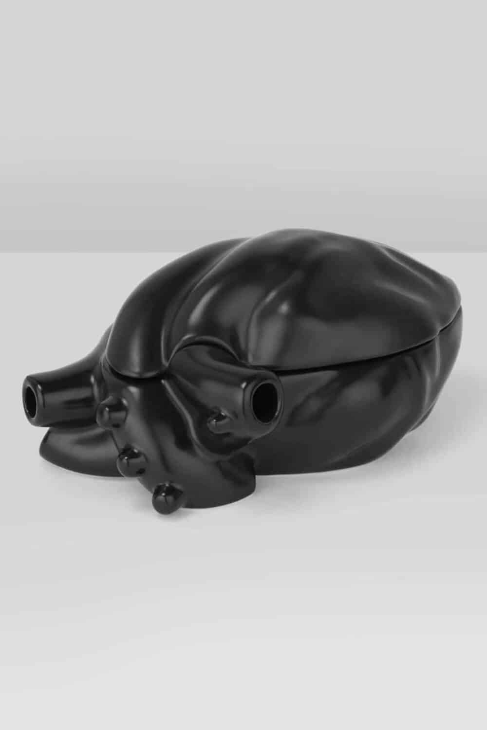 Killstar bowl with lid Black Heart