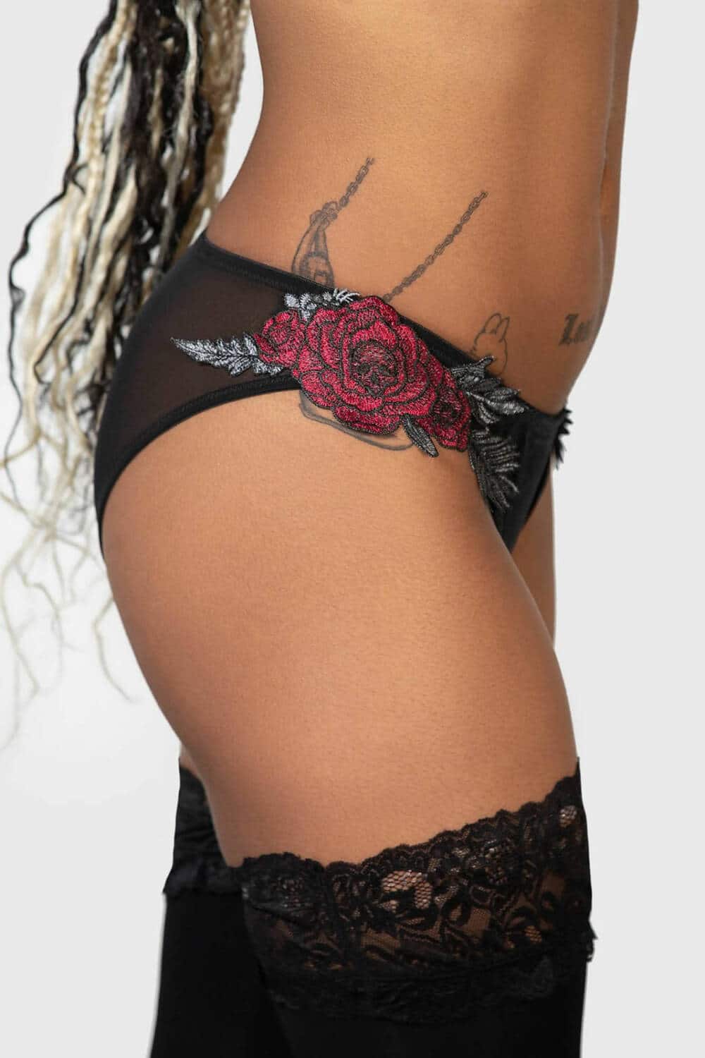 Killstar Panty Pandoras Roses - Image 3