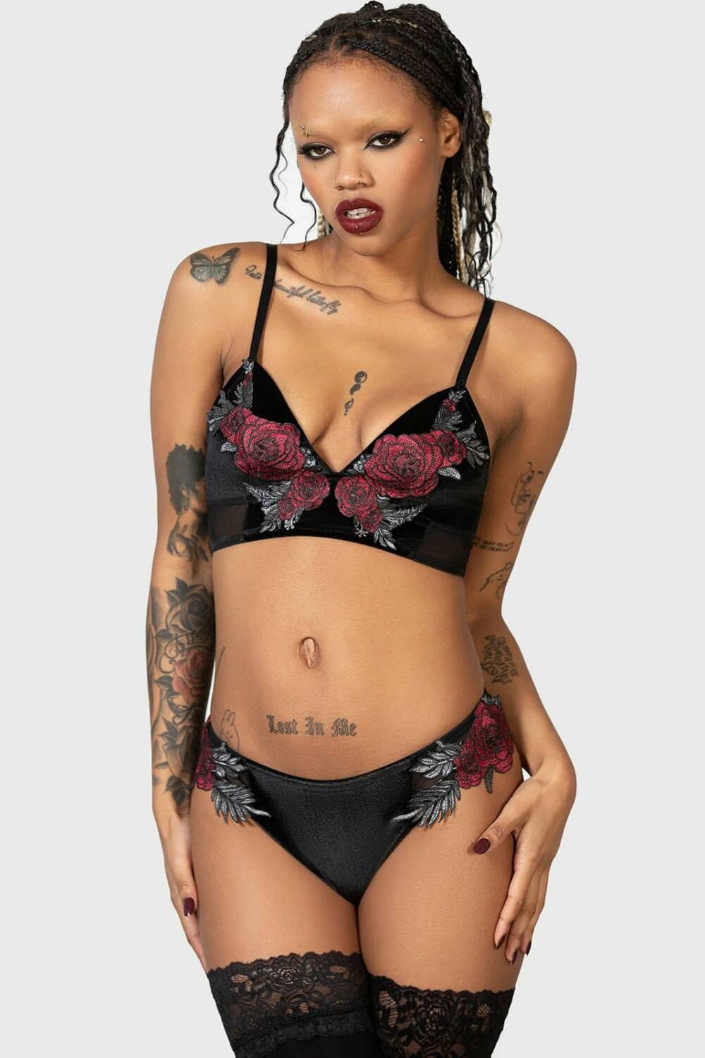 Killstar Panty Pandoras Roses - Image 4