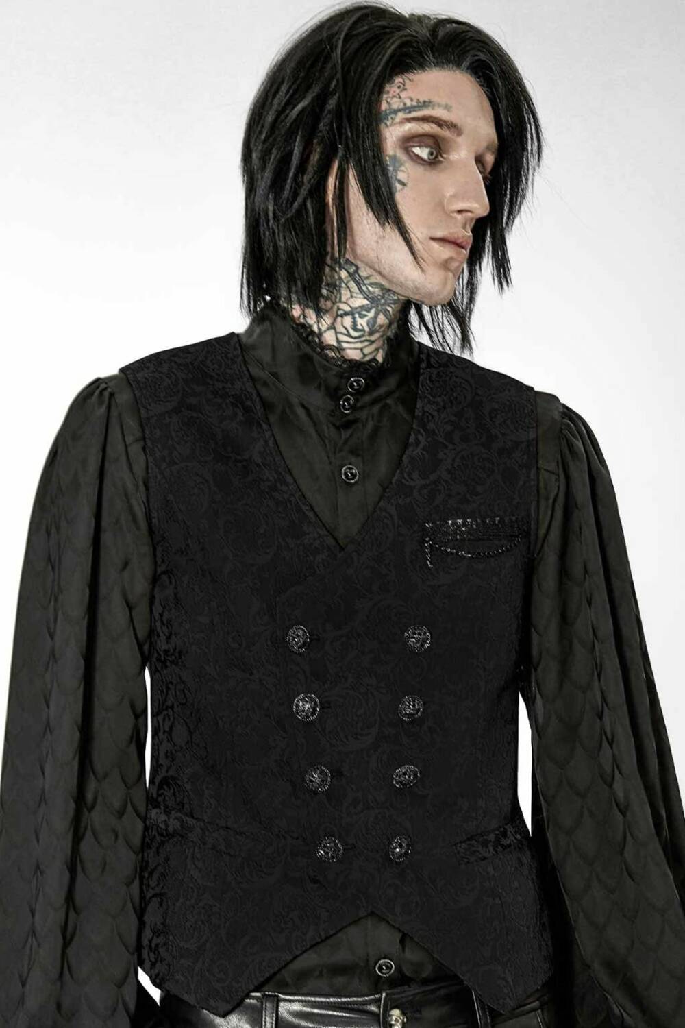 Punk rave vest Vernon - Image 3