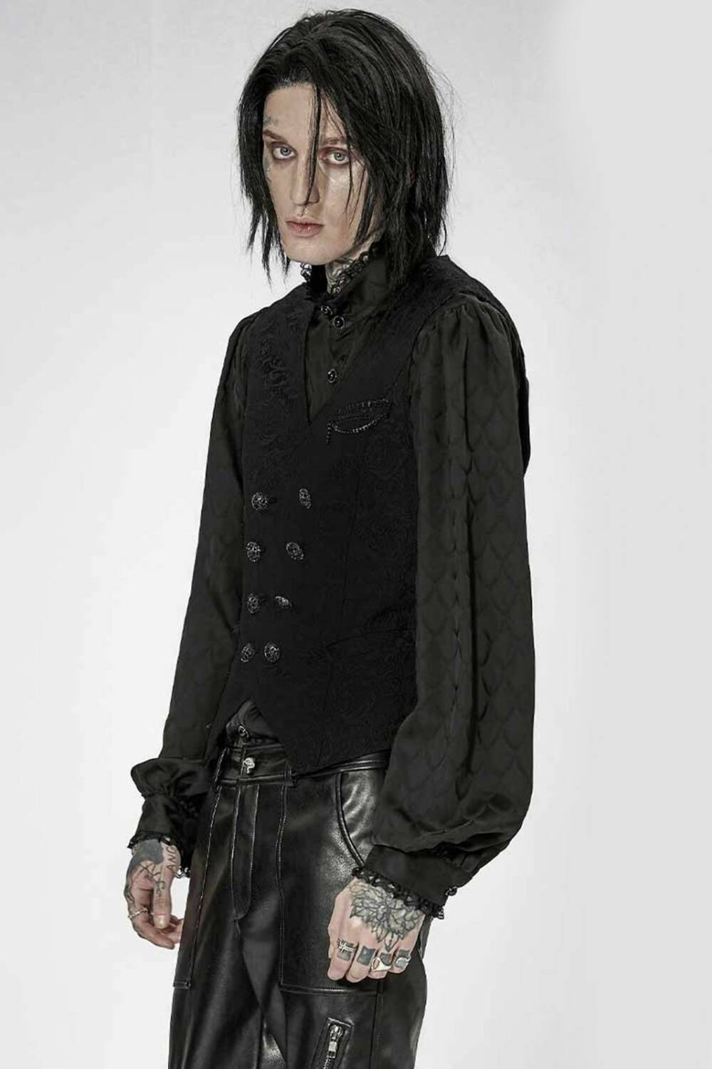 Punk rave vest Vernon - Image 7