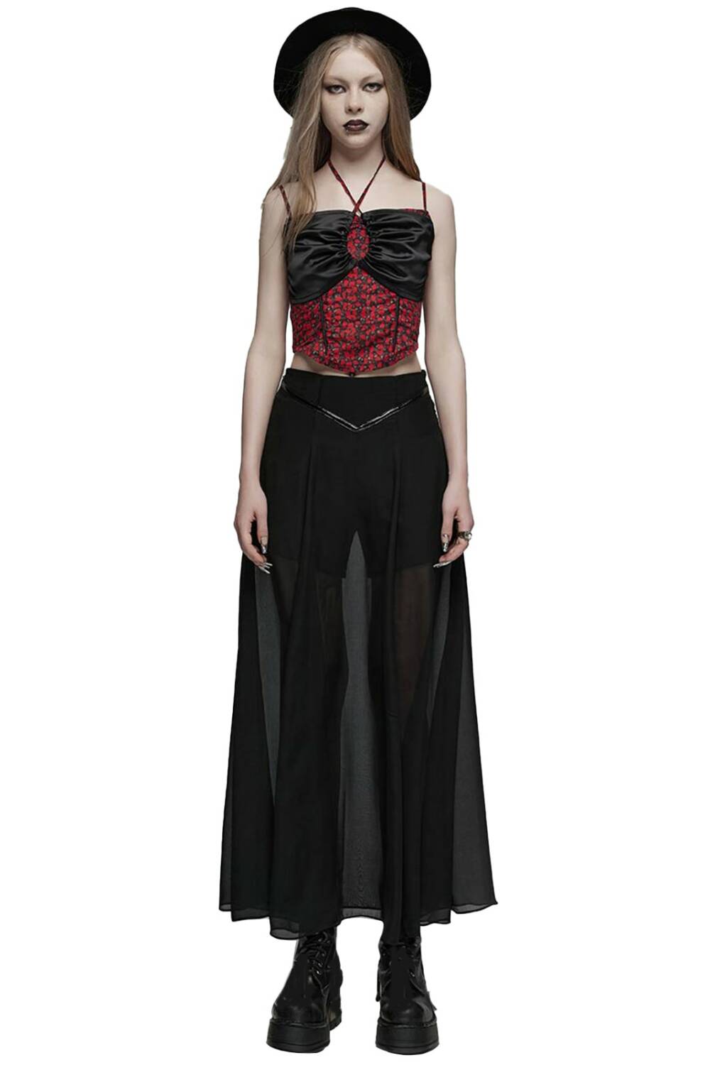 Punk rave short with Insomnia overskirt