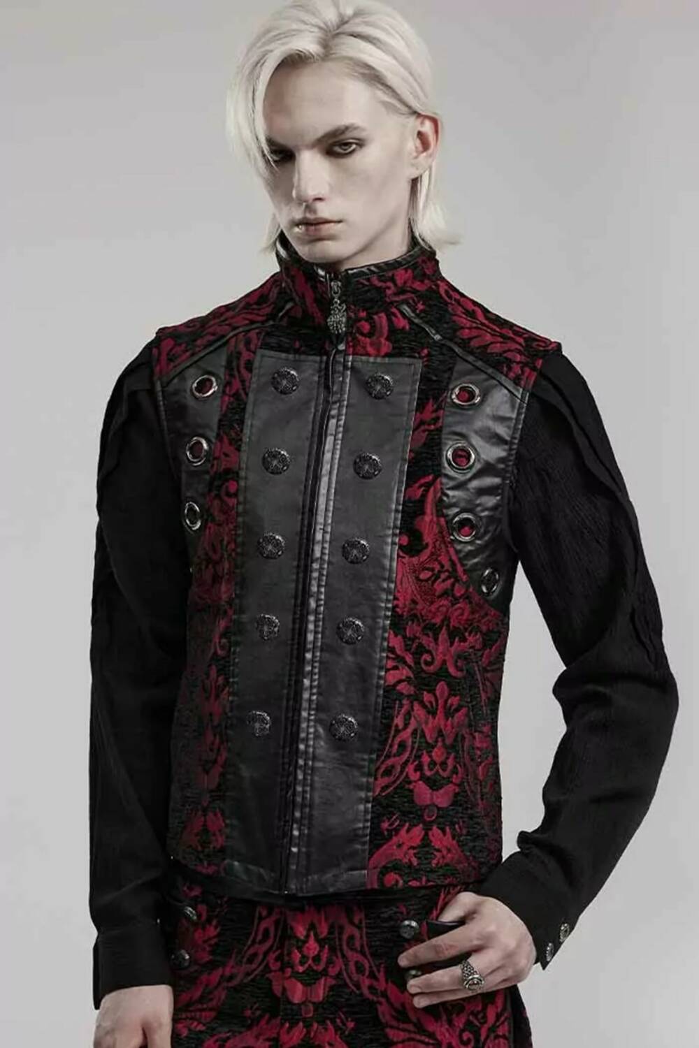 Punk rave vest Roque Baroque - Image 6