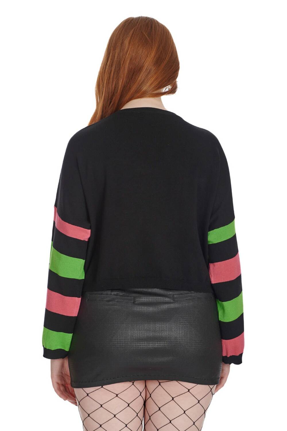 Banned sweater Pink Alien Cat - Image 3