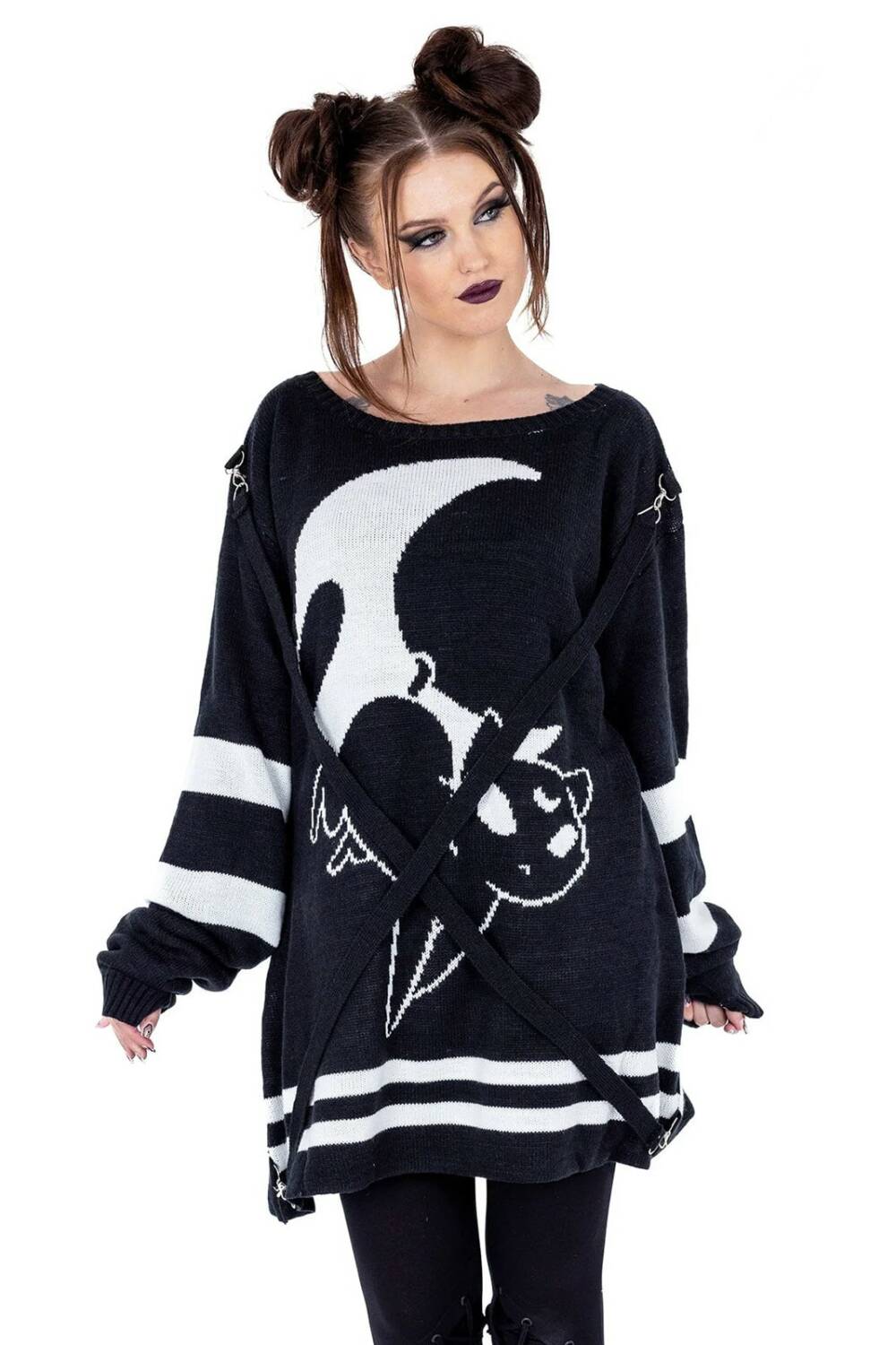 Heartless Sweater Moon Cats