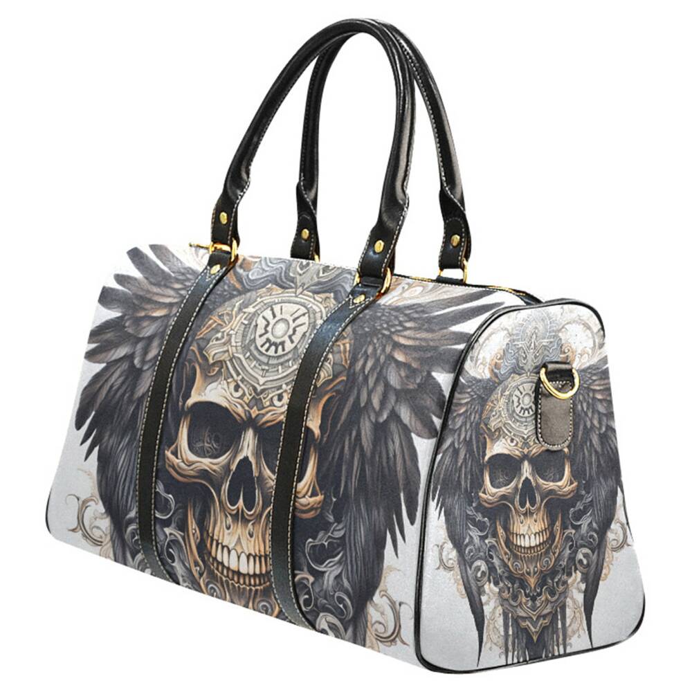 Barmetal travel bag Skull Wings