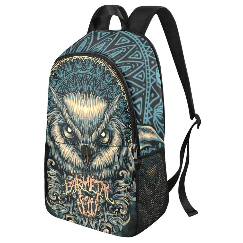 Barmetal backpack Mandala Owl