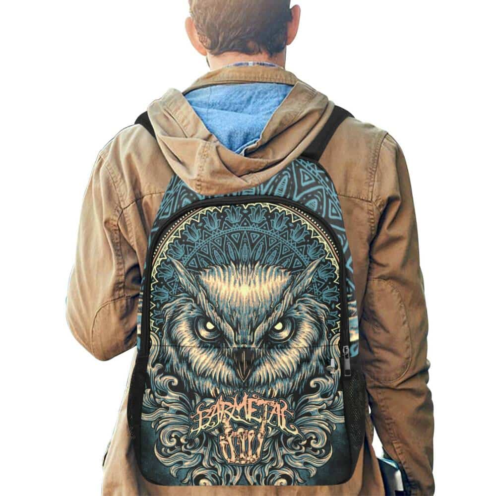 Barmetal backpack Mandala Owl - Image 3