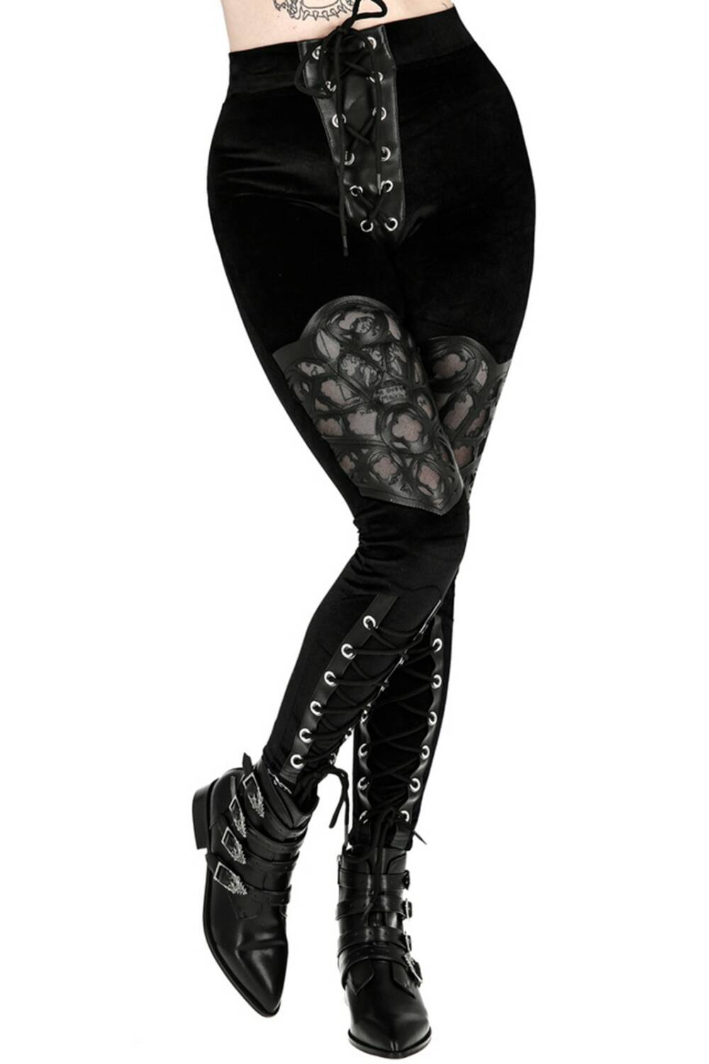 Restyle Legging Rosarium Lasercut