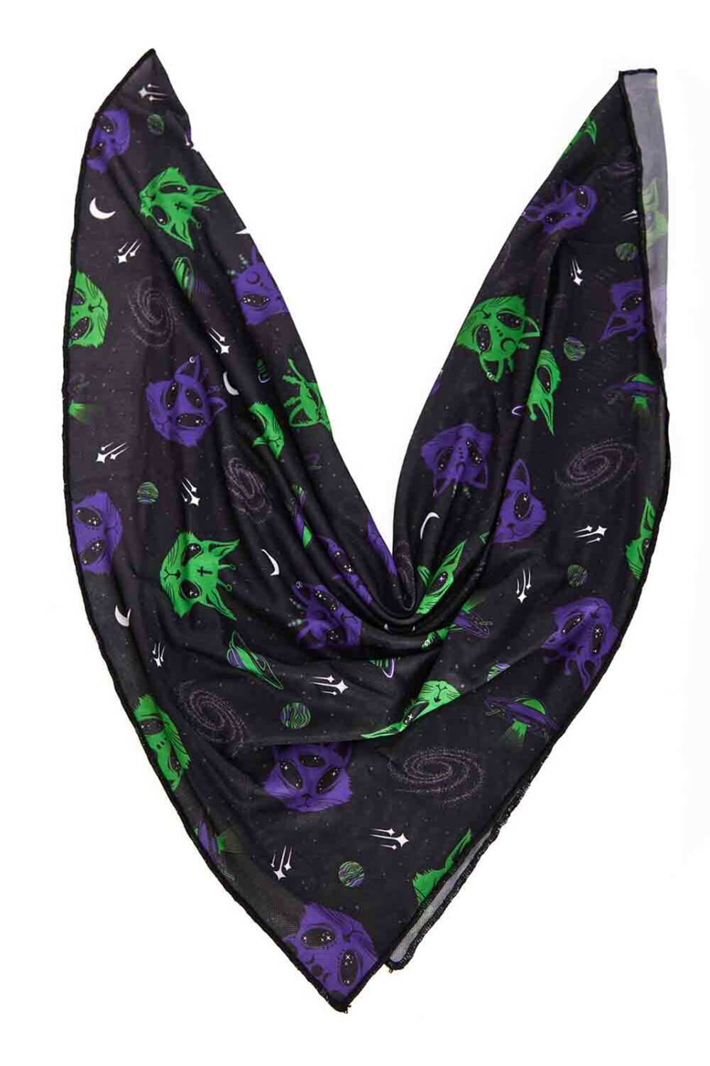 Banned Bandana Alien Space Cat - Image 2