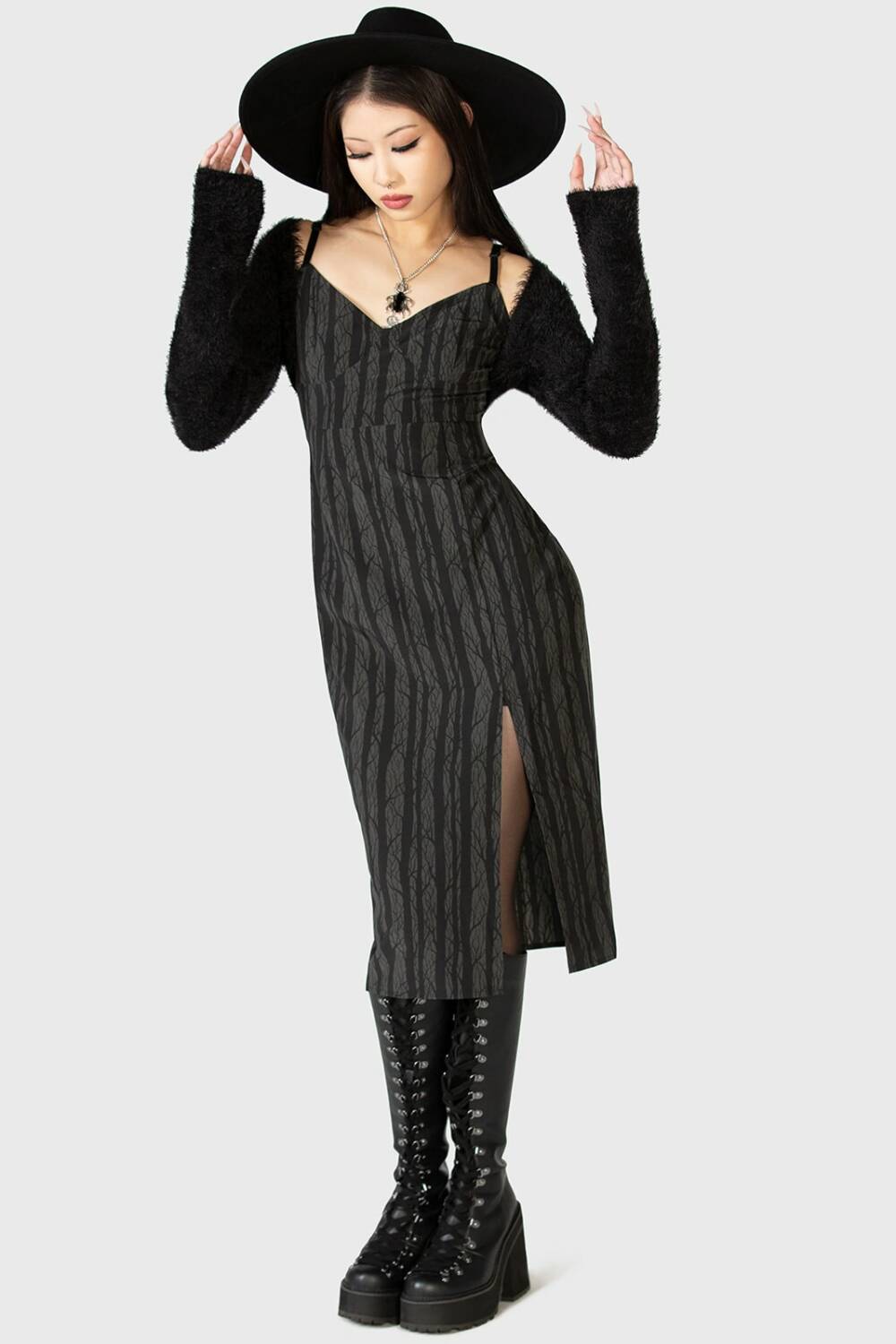 Killstar dress Moonlit Bloom - Image 4