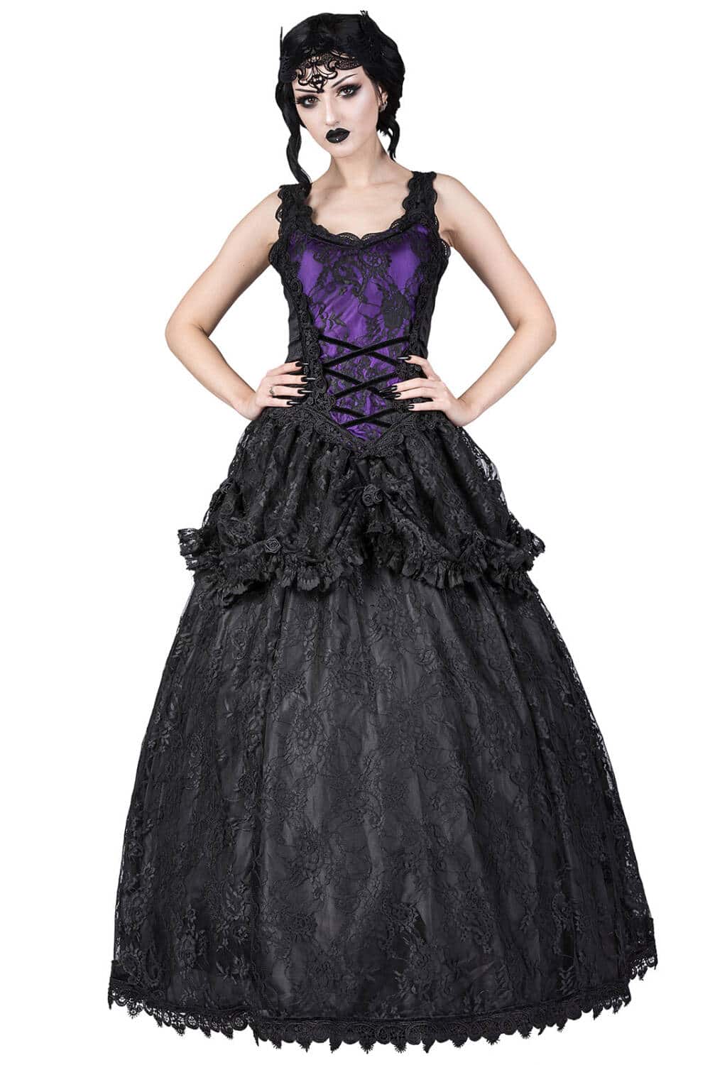 Sinister Dress Purple Diamond