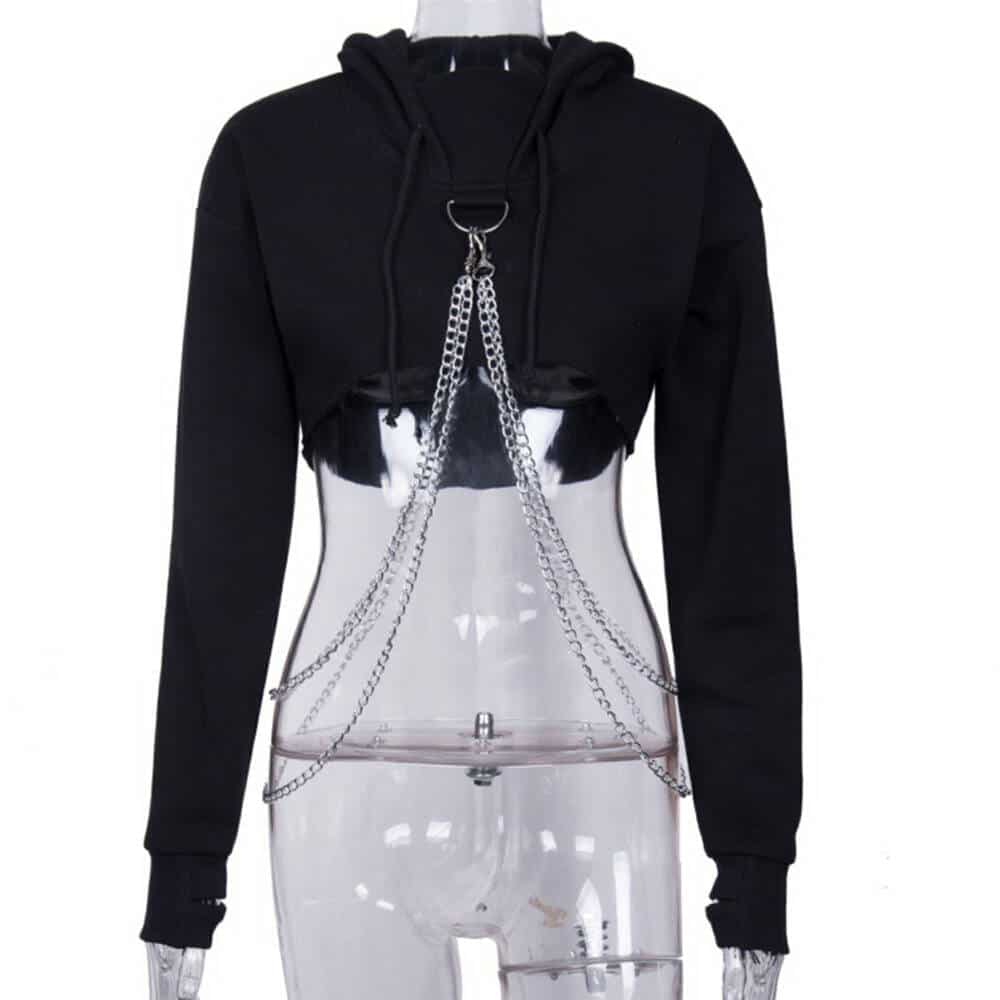 Moonattic Crop Top Chains - Image 3