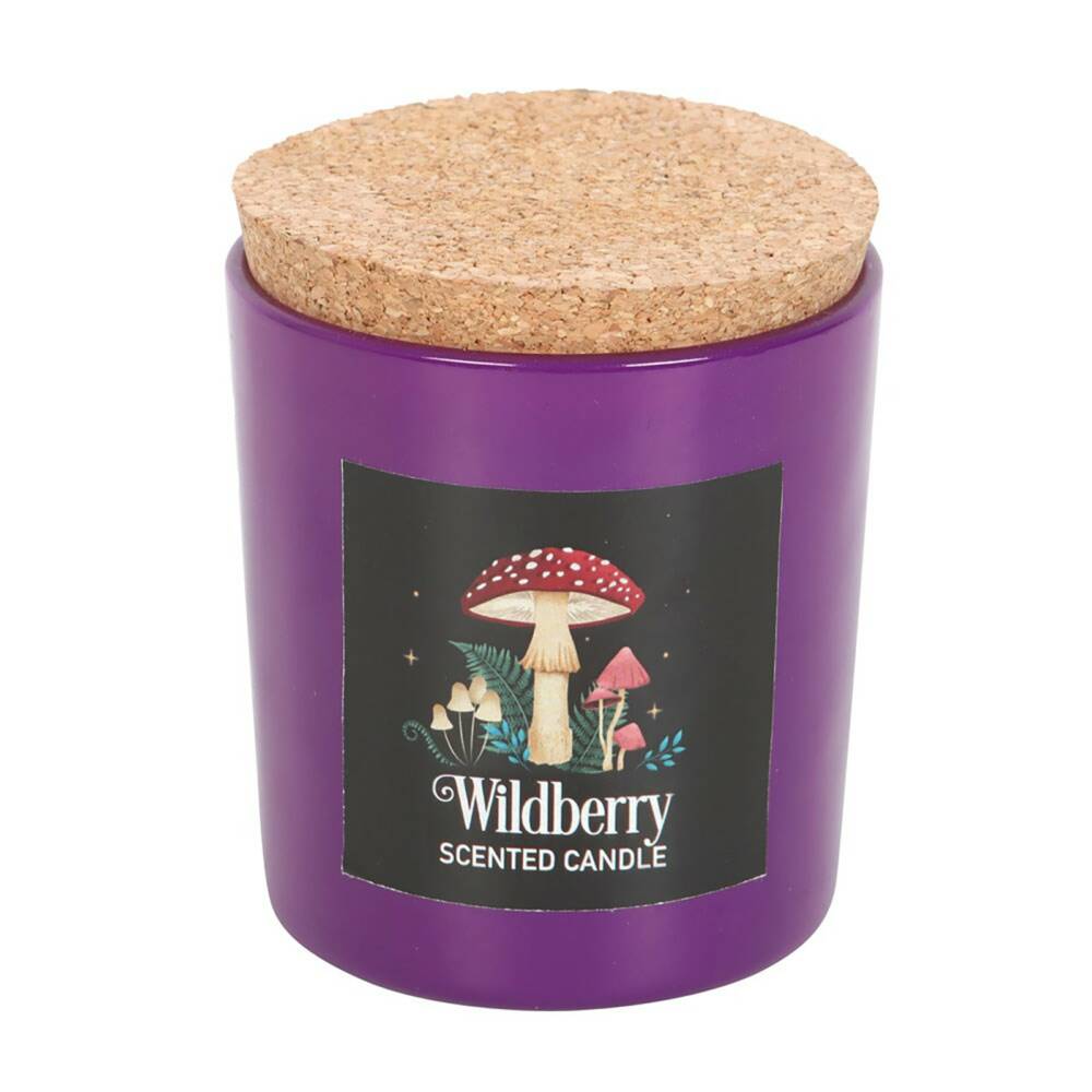 Spirit of Equinox Candle Forest Mushroom Wildberry