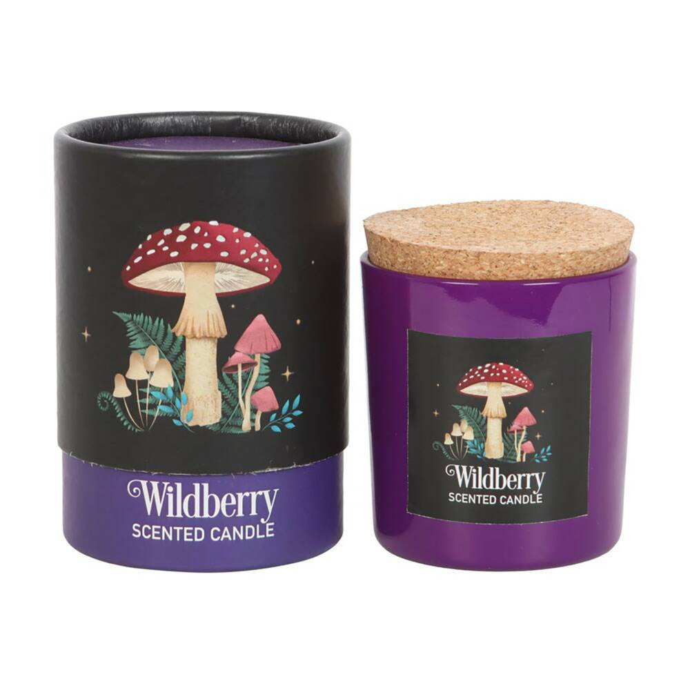 Spirit of Equinox Candle Forest Mushroom Wildberry - Image 2