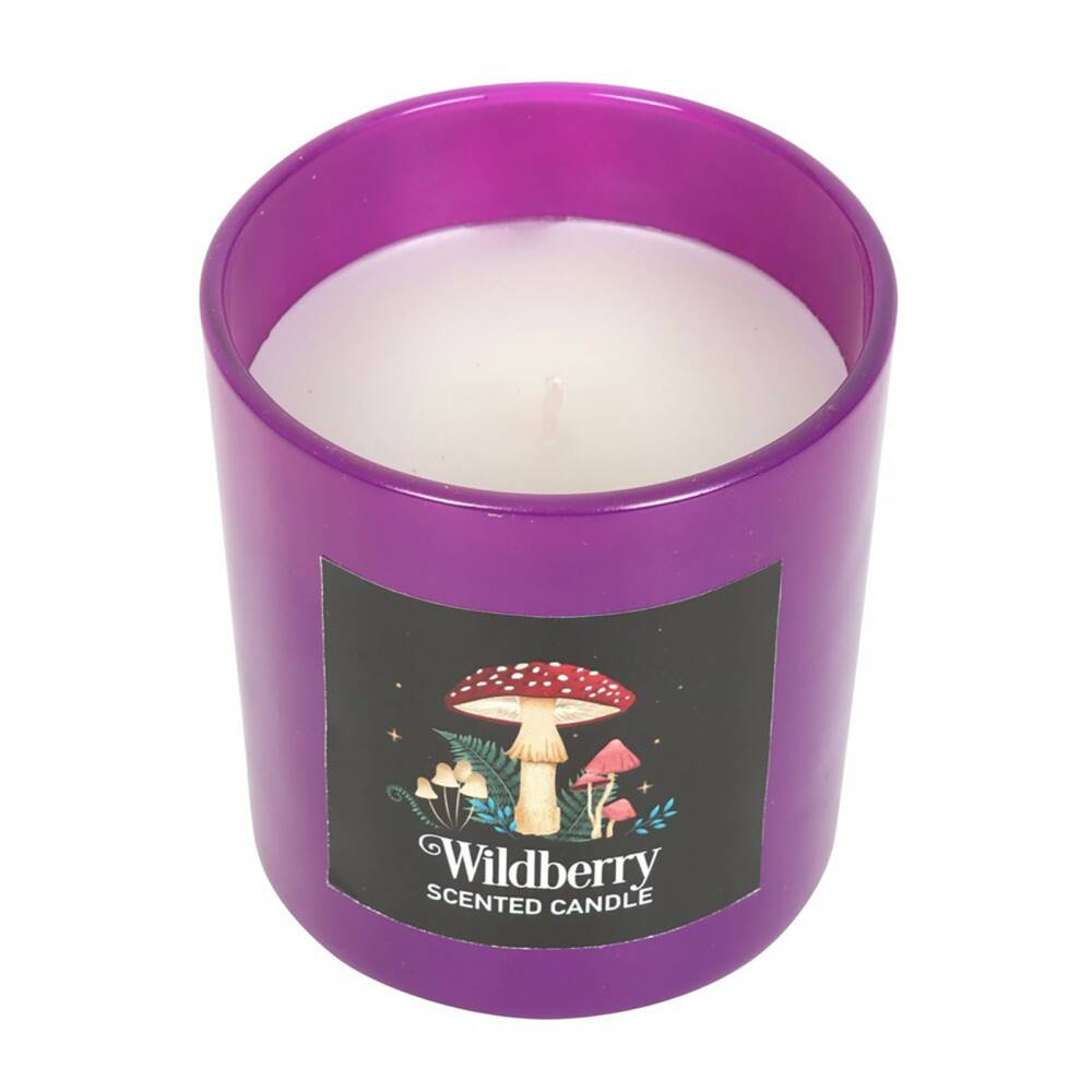 Spirit of Equinox Candle Forest Mushroom Wildberry - Image 3