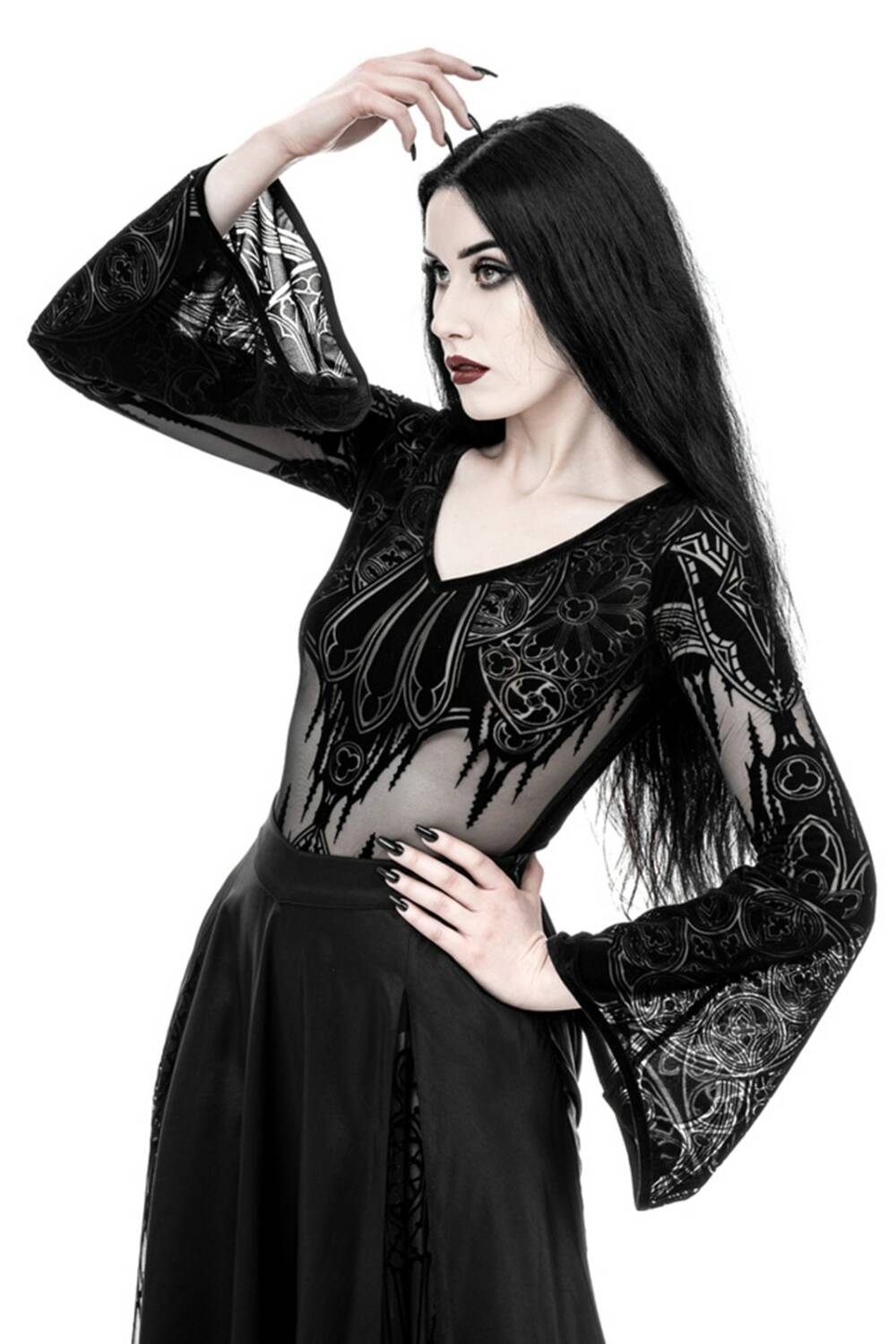 Restyle Body Gothic Chapel V-Neck