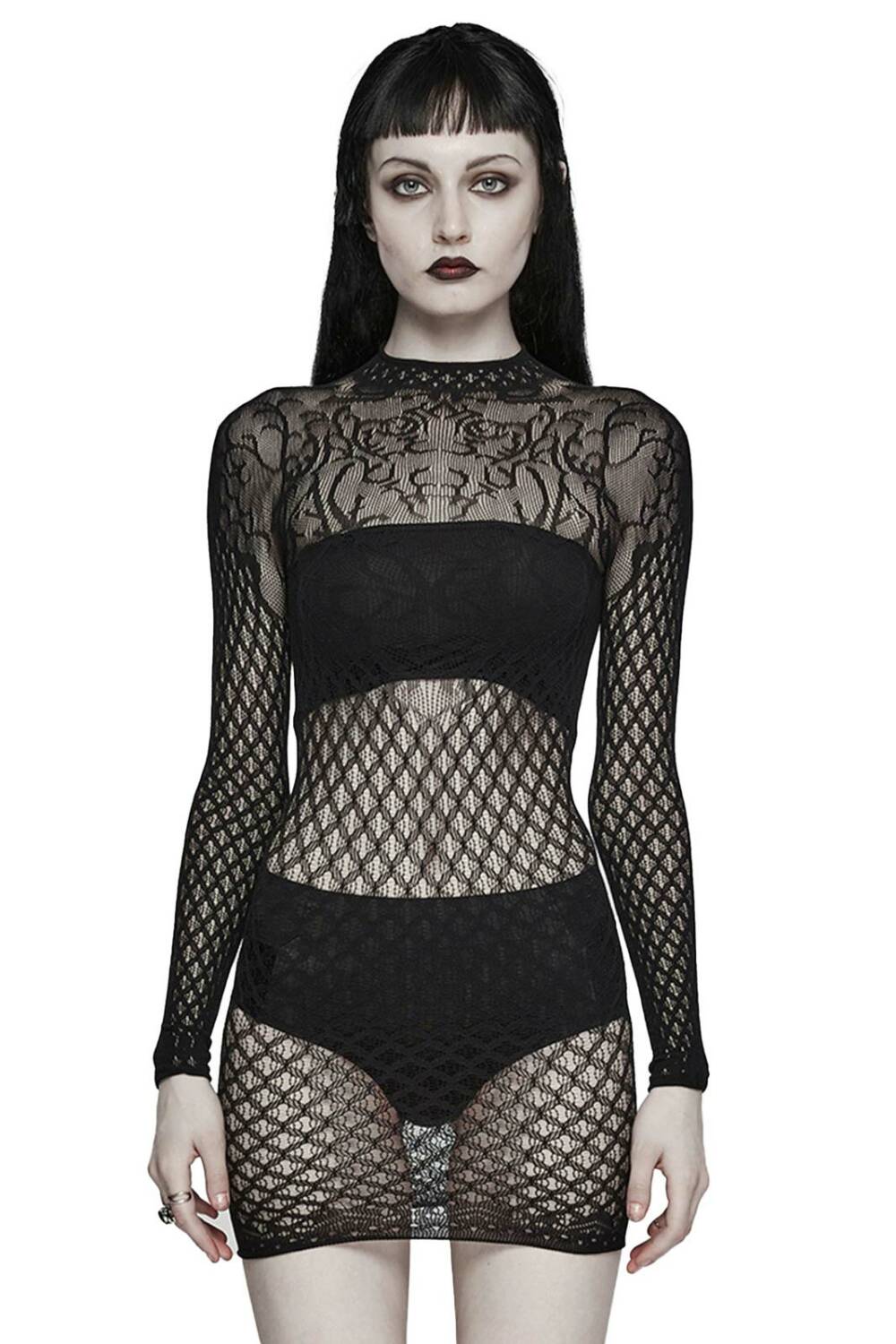 Punk rave dress Venus Flytrap