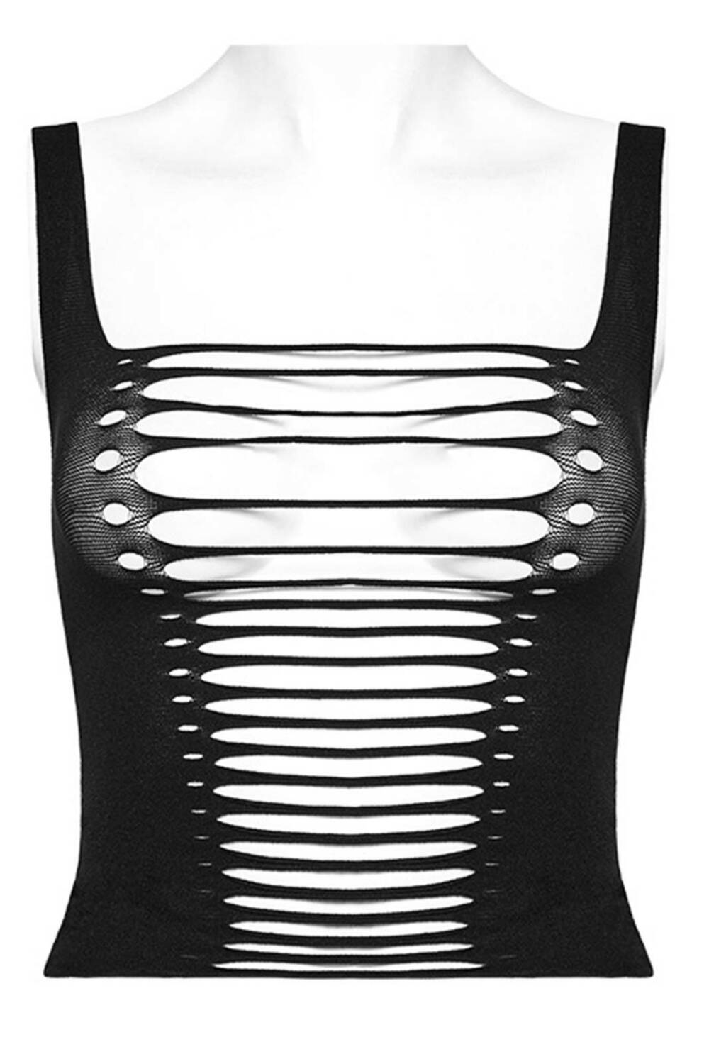Punk Rave Top Deep Cuts - Image 5