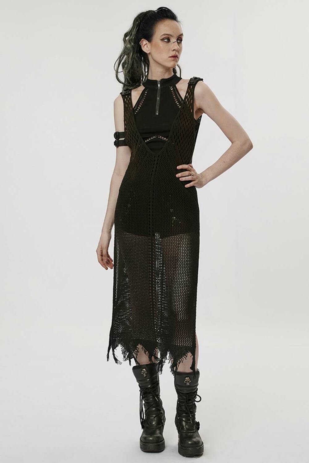 Punk rave dress Dark Tribe - Image 4