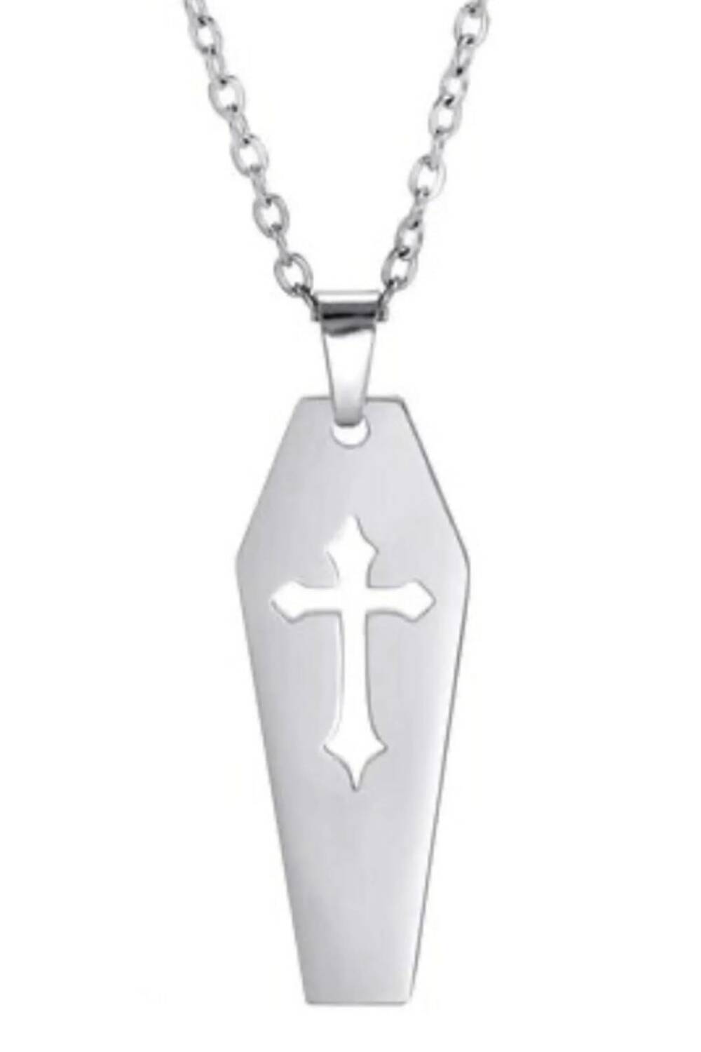 Easure necklace Coffin Cross