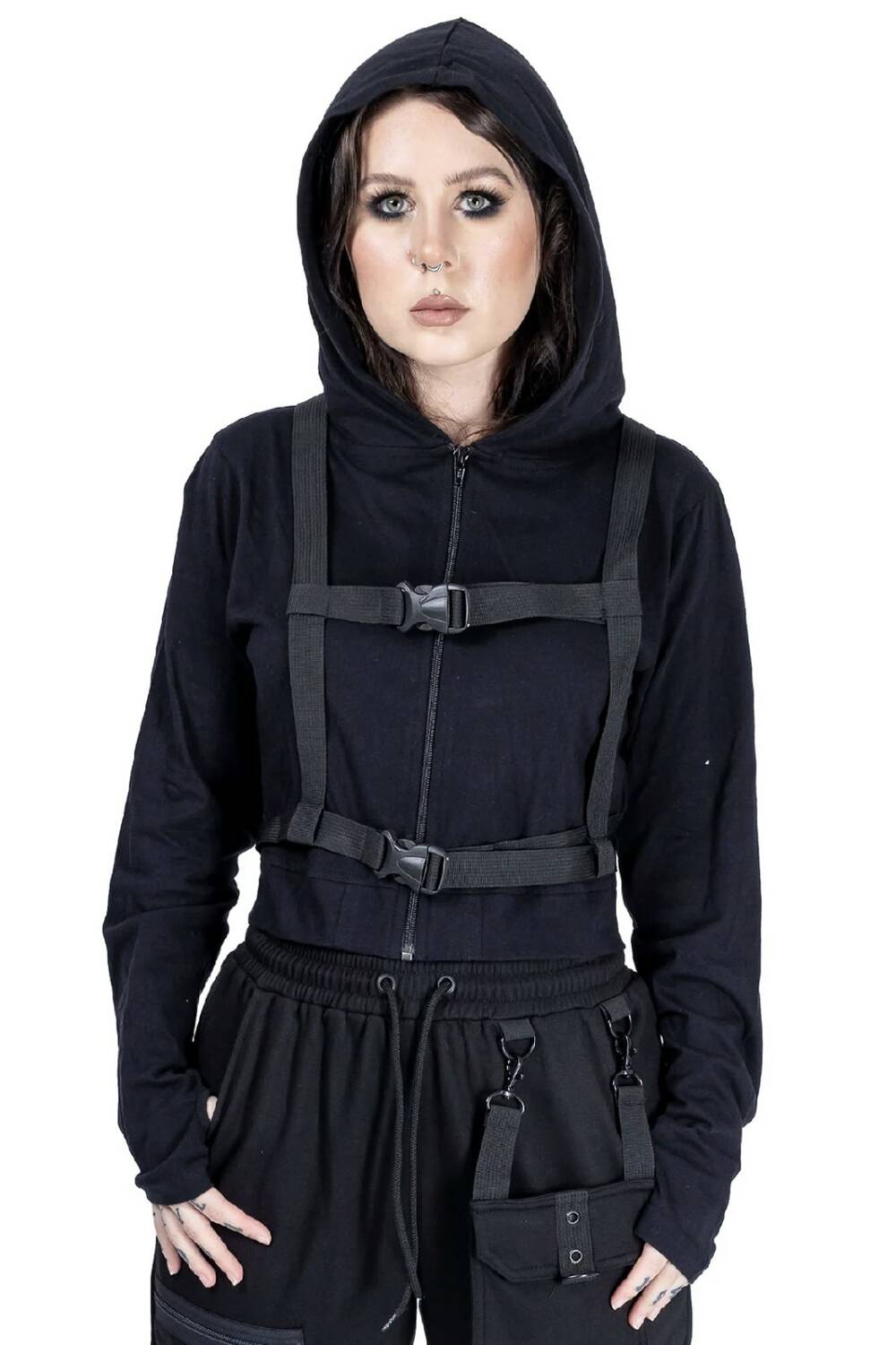 Chemical Black Zip-Hoody Lexis - Image 2