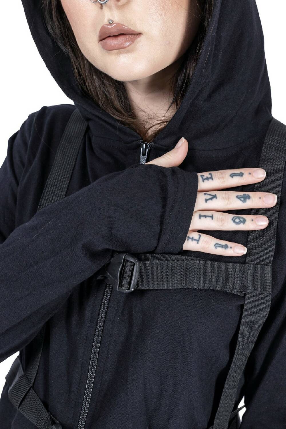 Chemical Black Zip-Hoody Lexis - Image 4