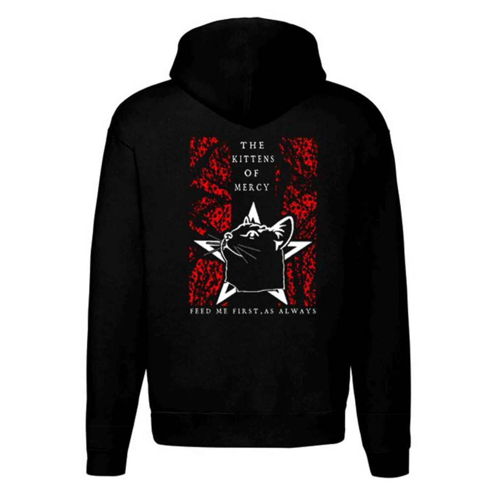 Gothicat Zip Hoodie The Kittens of Mercy Feed me First