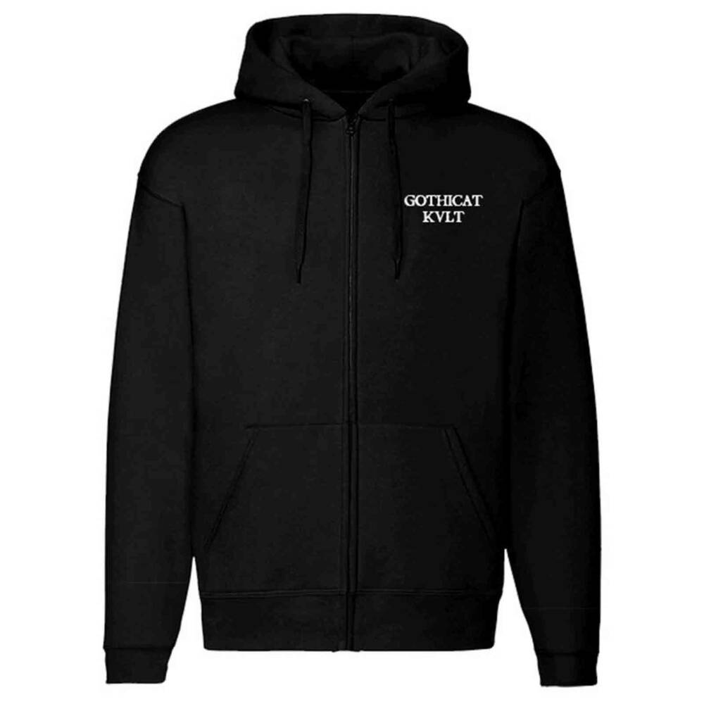 Gothicat Zip-Hoody Death Cat