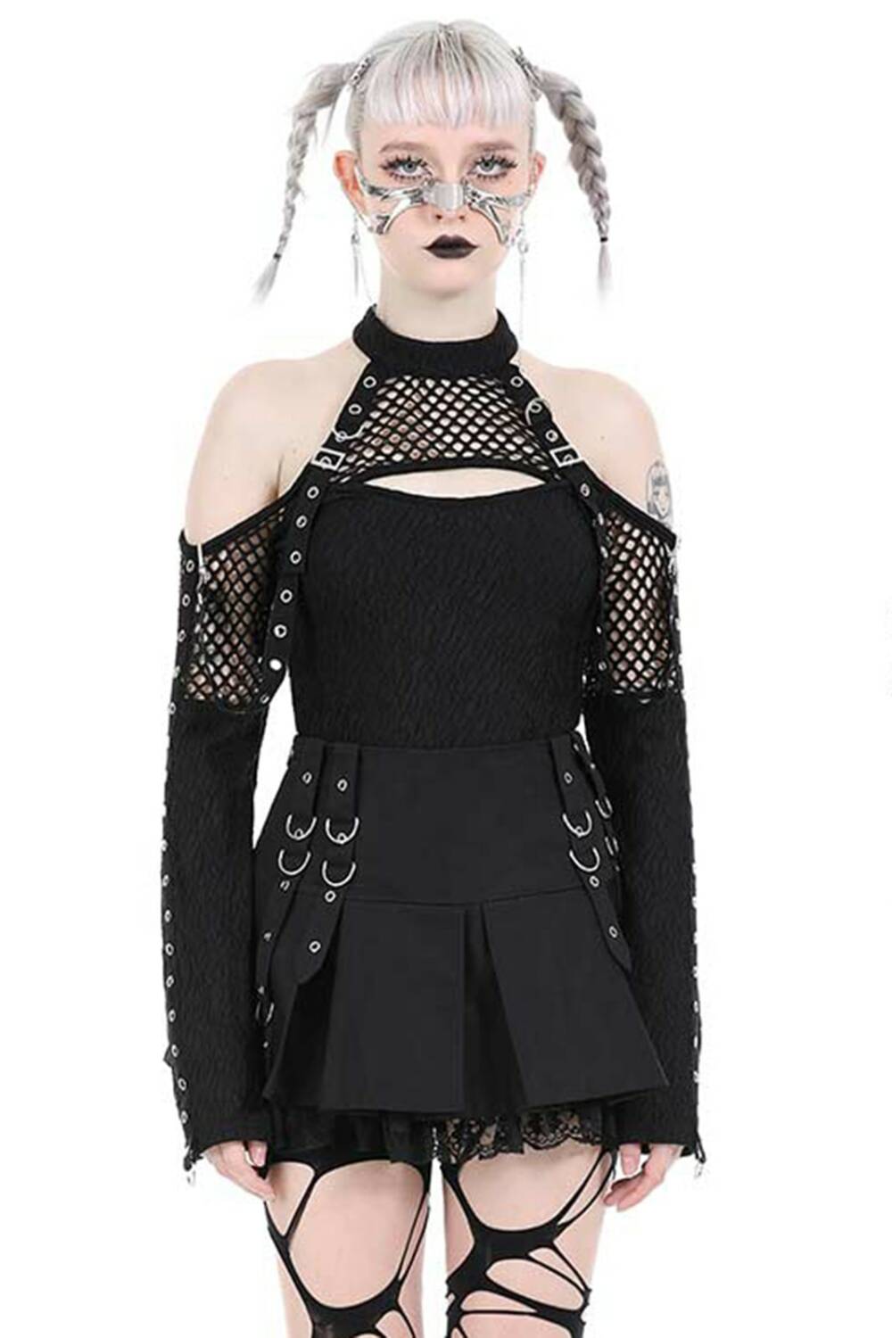 Dark in Love Top Rave Rebel